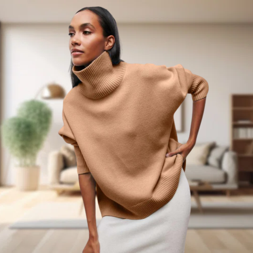 Calista - Klassischer Damen Rollkragenpullover