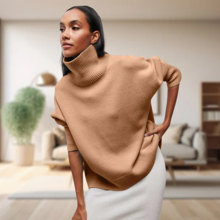 Calista - Klassischer Damen Rollkragenpullover