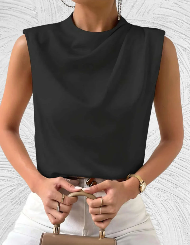 Mairead – Elegante ärmellose Bluse