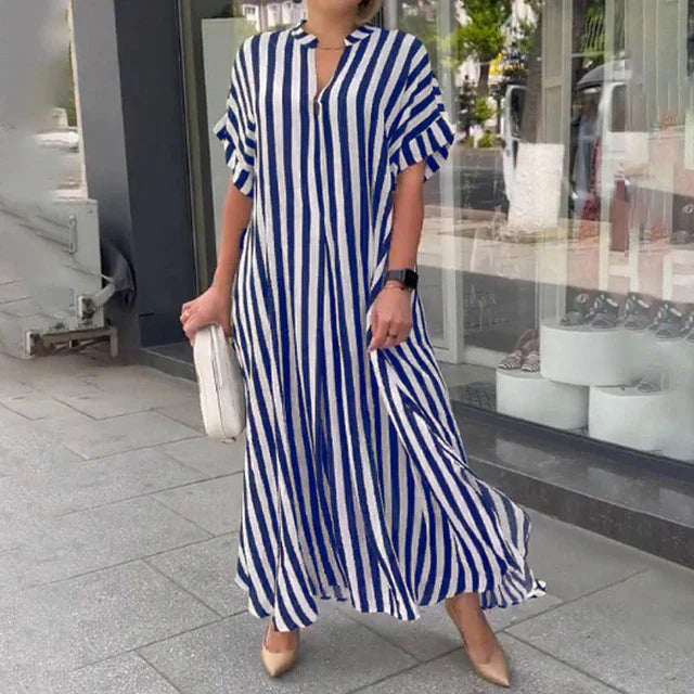 FIRA - Robe rayée élégante