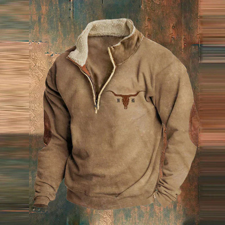 Titus - Vintage Halb-zip Jacke für Männer