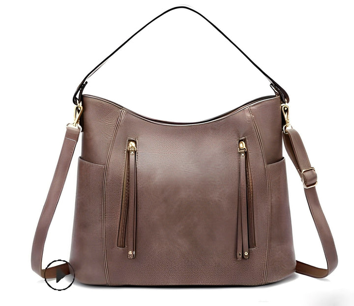 Carlota | Stilvolle Damen Vintage Ledertasche