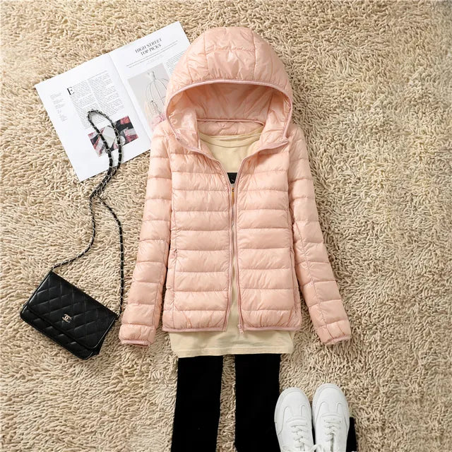 Light Classic Down Winter Parka for Women | Ideal for winter