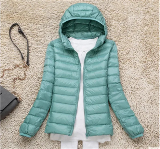 Light Classic Down Winter Parka for Women | Ideal for winter