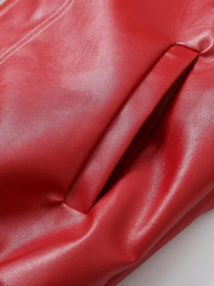 Lily - stilvolle Vintage-Jacke mit Reißverschluss und Taschen