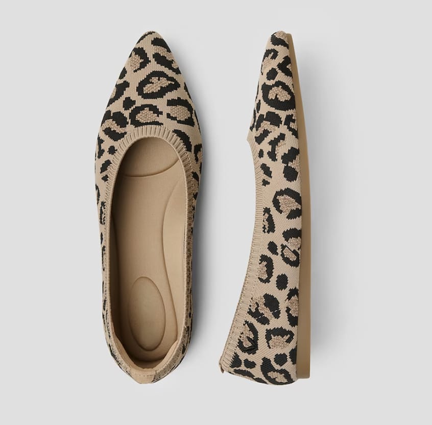 Ballerines pour femmes avec dentelle – Ballerines respirantes avec confort élastique pour bureau, loisirs et quotidien