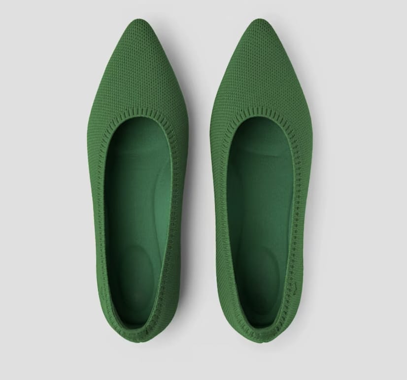 Ballerines pour femmes avec dentelle – Ballerines respirantes avec confort élastique pour bureau, loisirs et quotidien
