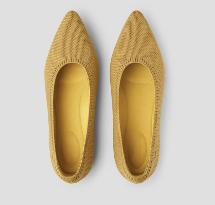 Ballerines pour femmes avec dentelle – Ballerines respirantes avec confort élastique pour bureau, loisirs et quotidien