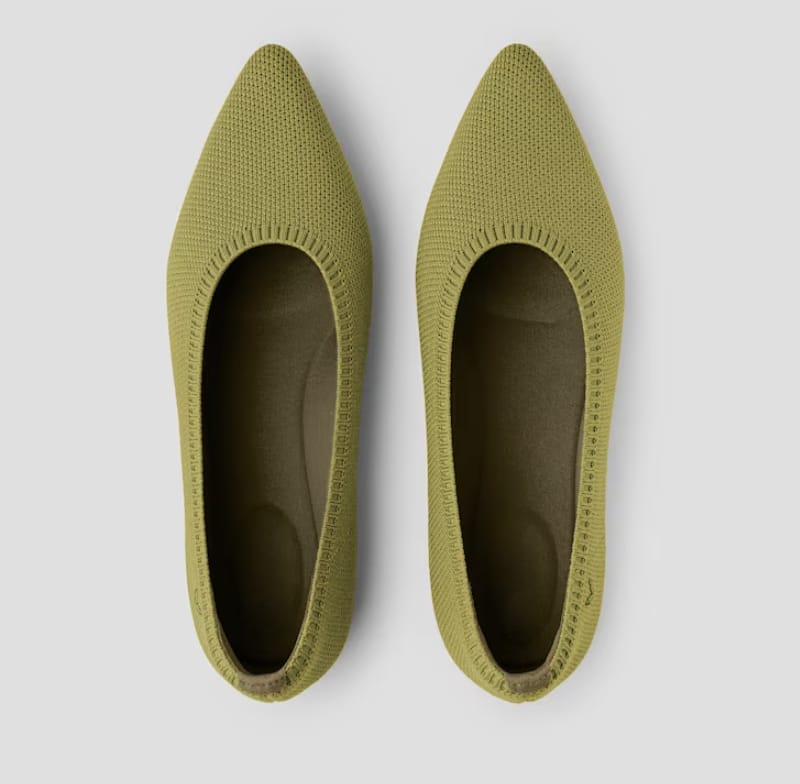 Ballerines pour femmes avec dentelle – Ballerines respirantes avec confort élastique pour bureau, loisirs et quotidien