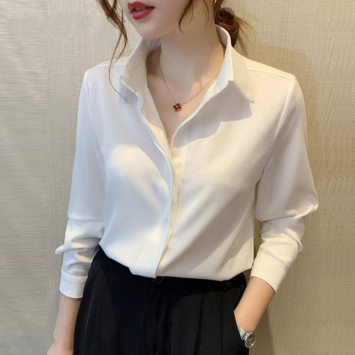 Iris - Blouse élégante en soie