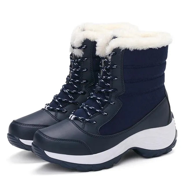 Warme Rutschfeste Winter Schnee Stiefel Für Damen | Perfekt für Outdoor-Aktivitäten