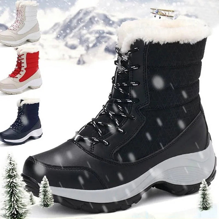 Warme Rutschfeste Winter Schnee Stiefel Für Damen | Perfekt für Outdoor-Aktivitäten