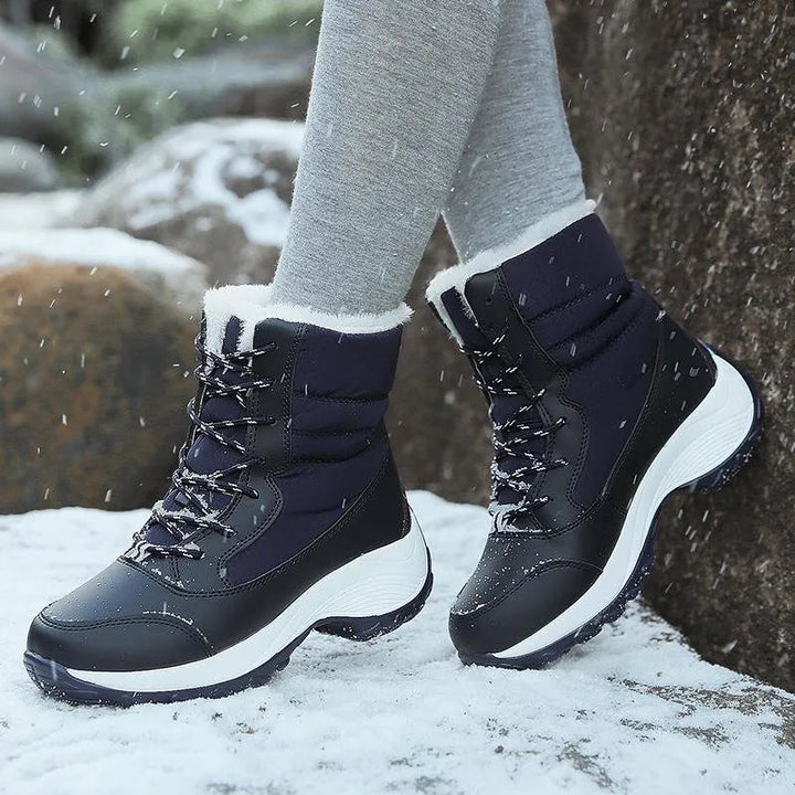 Warme Rutschfeste Winter Schnee Stiefel Für Damen | Perfekt für Outdoor-Aktivitäten