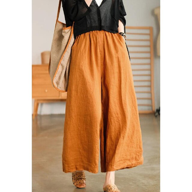 LAUREN- Pantaloni alla caviglia
