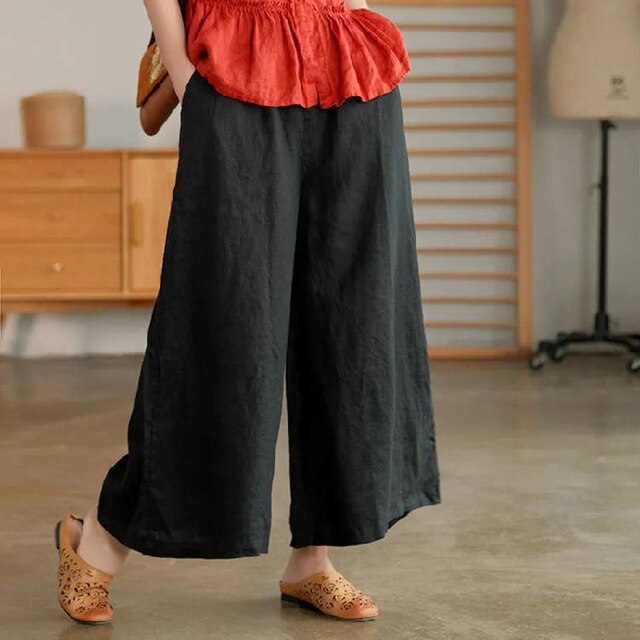 LAUREN- Pantaloni alla caviglia