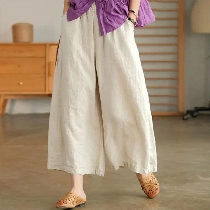 LAUREN- Pantaloni alla caviglia