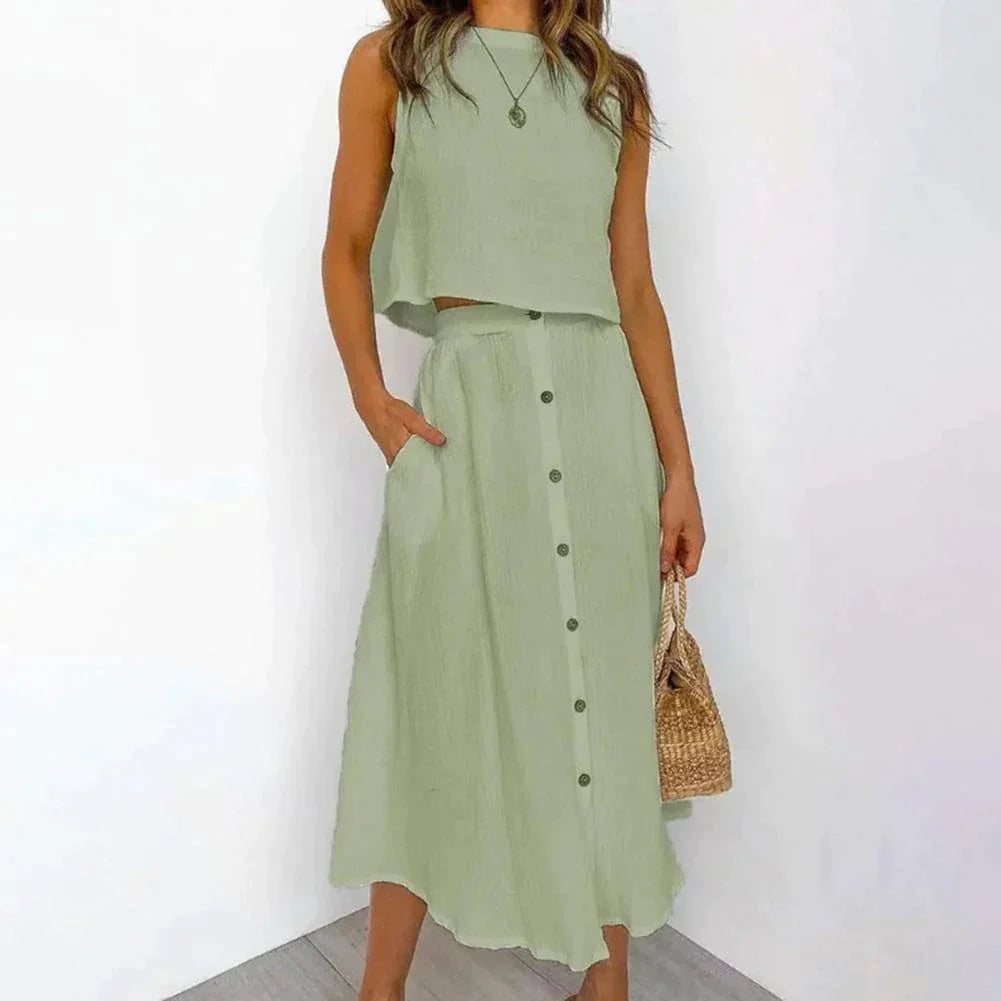 LUCY - Set di gonna midi casual
