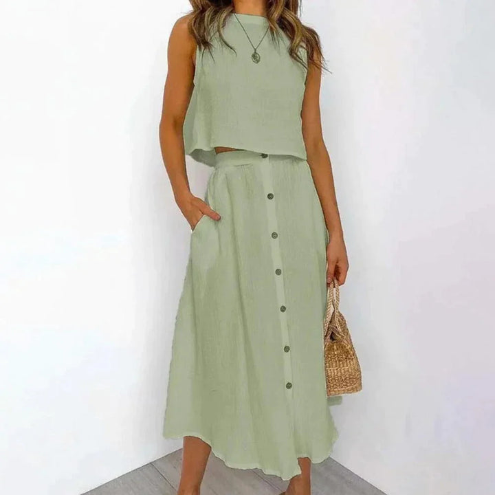 LUCY - Set di gonna midi casual
