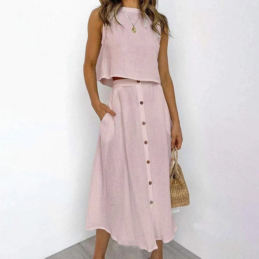 LUCY - Set di gonna midi casual