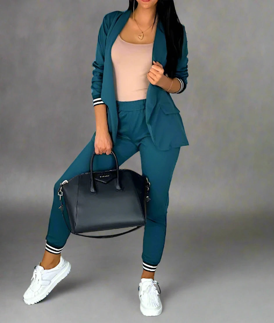 Arianna - Stilvolles Büro Set [Blazer + Hose]