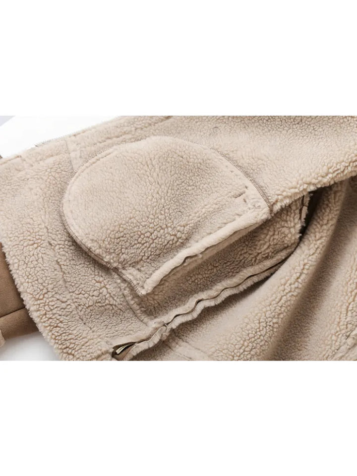 Rebecca - Giacca di pelliccia vintage calda