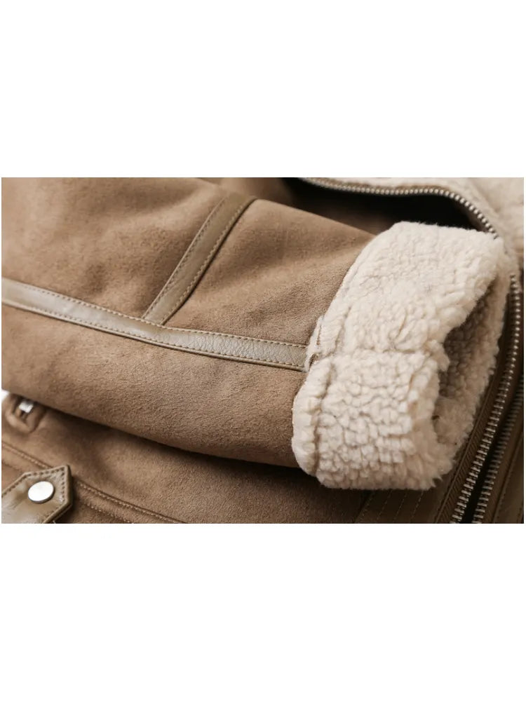 Rebecca - Giacca di pelliccia vintage calda