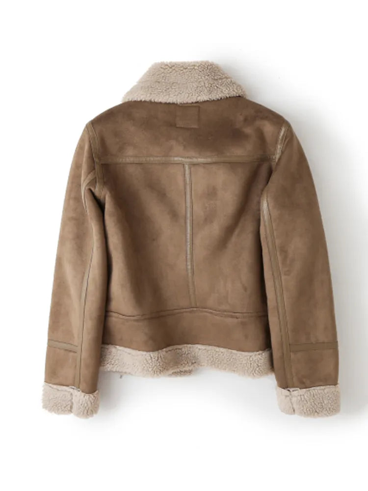 Rebecca - Giacca di pelliccia vintage calda