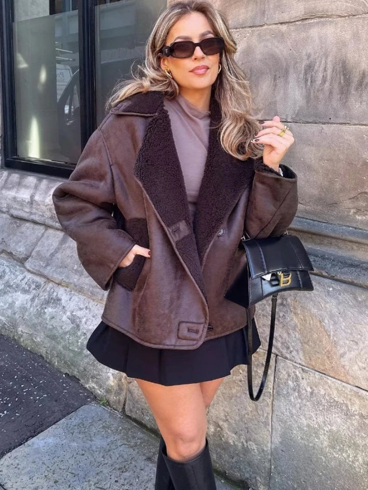 Antonella - Ciepła kurtka vintage