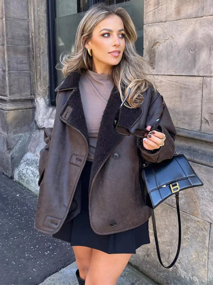 Antonella - Ciepła kurtka vintage