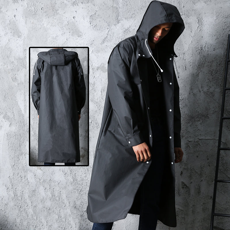 Skylar | Imperméable long unisexe pour aventures en plein air