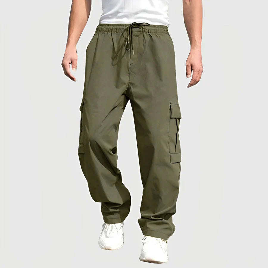 Harris - pantalon cargo ample avec cordon de serrage