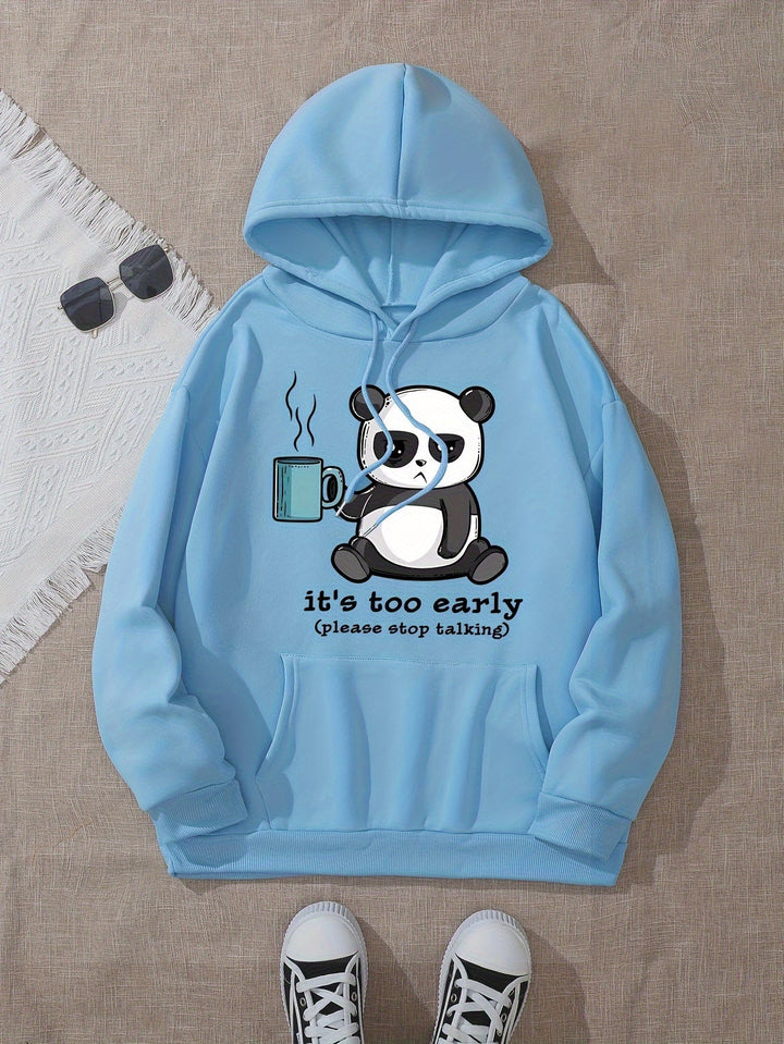 Casual fleece hoodie with hood for women | Perfect for leisure