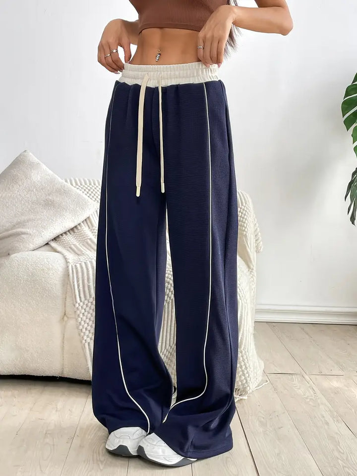 Zoey – Pantalon de jogging extensible à jambe large