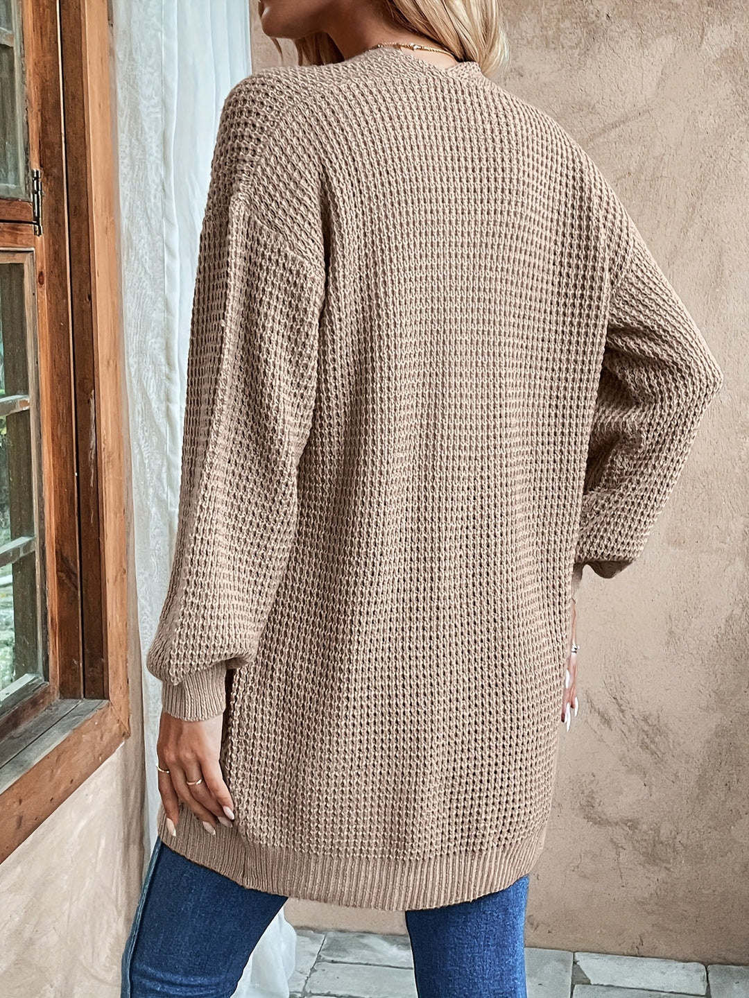 Lässiger Woll Strickcardigan für Damen | Perfekt für den Alltag