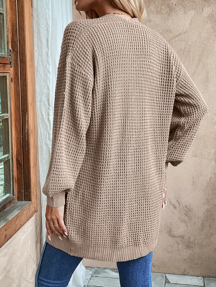 Lässiger Woll Strickcardigan für Damen | Perfekt für den Alltag