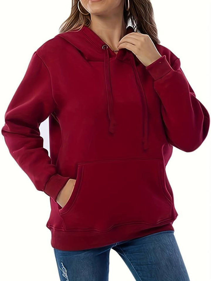 Cristy - Plüsch-Fleecejacke mit Kapuze