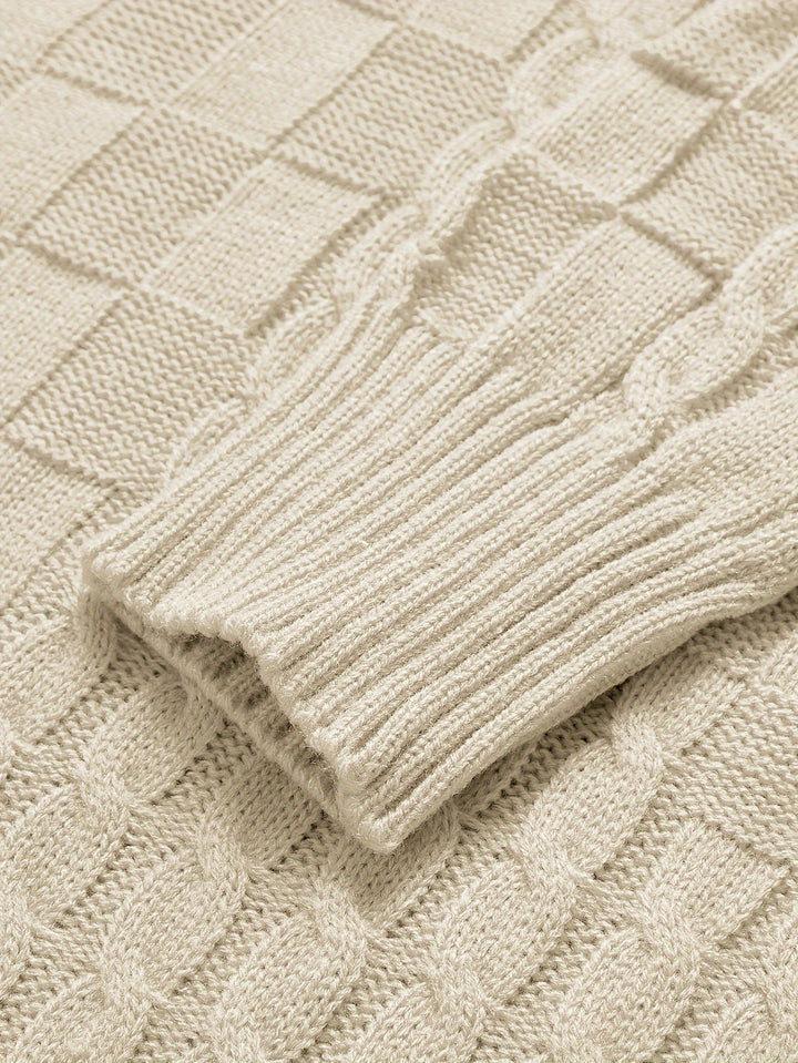 Scot - Pull décontracté à câble pour hommes