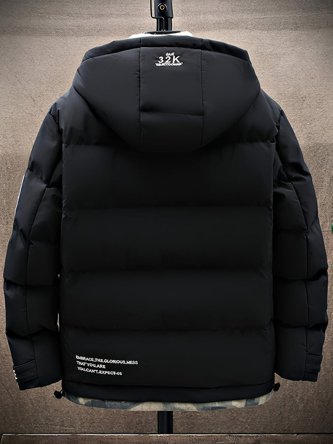 Veste d'hiver à capuche camouflage élégante pour hommes | Parfaite pour les activités de plein air