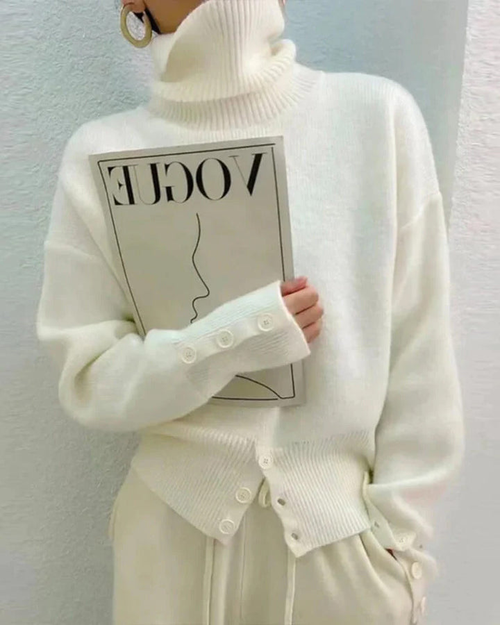 Harlowe - Maglione a collo alto - Elegante - Materiale di alta qualità - Adatto per tutti i giorni per donna