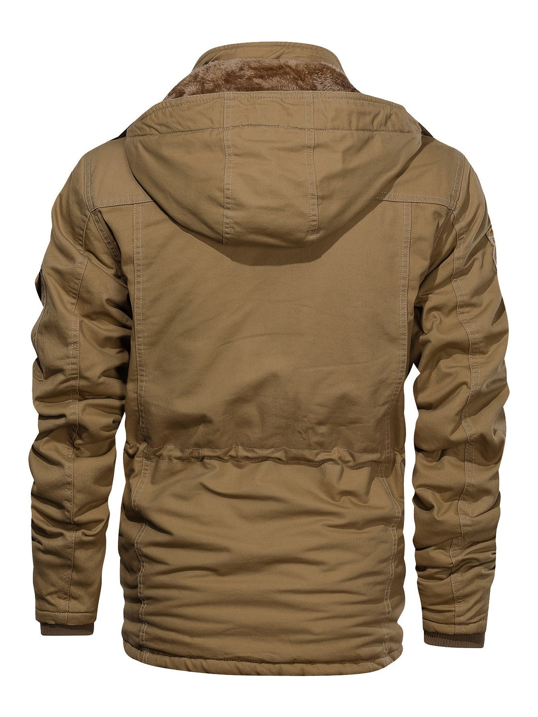 Veste cargo à capuche en polaire chaude tactique pour hommes | Parfaite pour les activités de plein air