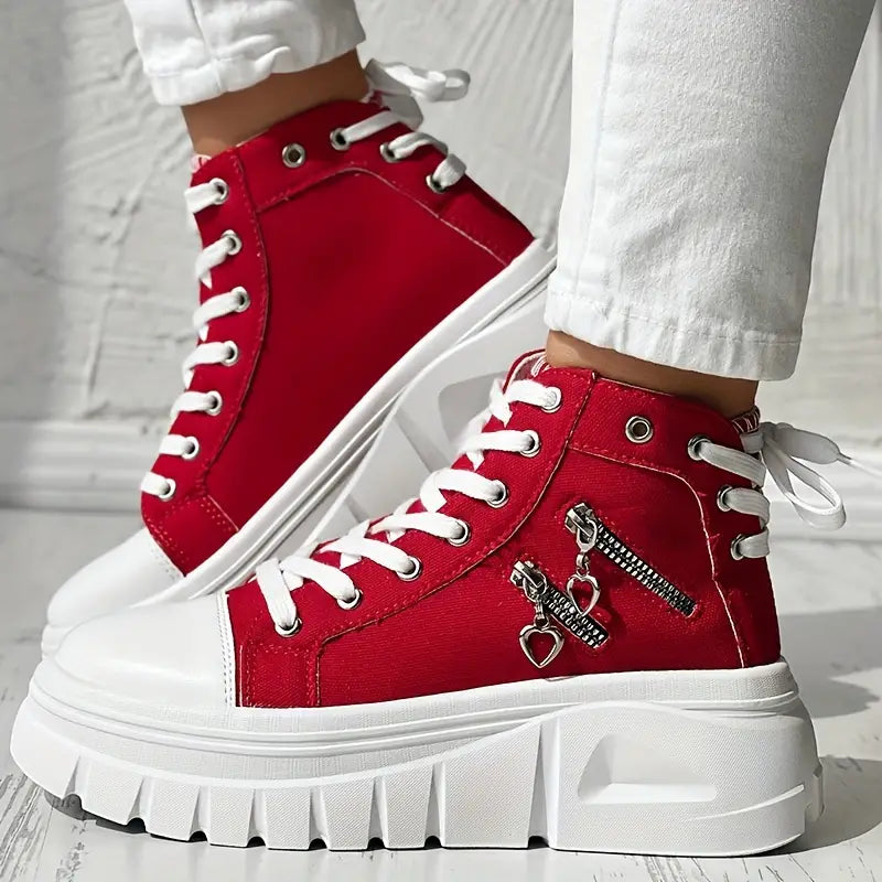Recorded | Casual Chic Denim Sneakers