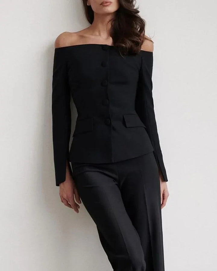 Klaur - Ensemble de tuyaux - Élégant - Matériau luxueux - Occasion Formelli pour femmes