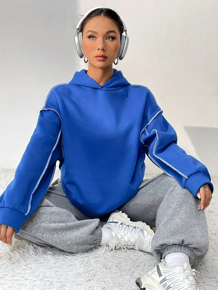 Stilvoller Vintage-Pullover-Hoodie mit Kapuze für Women | Perfekt für den Alltag