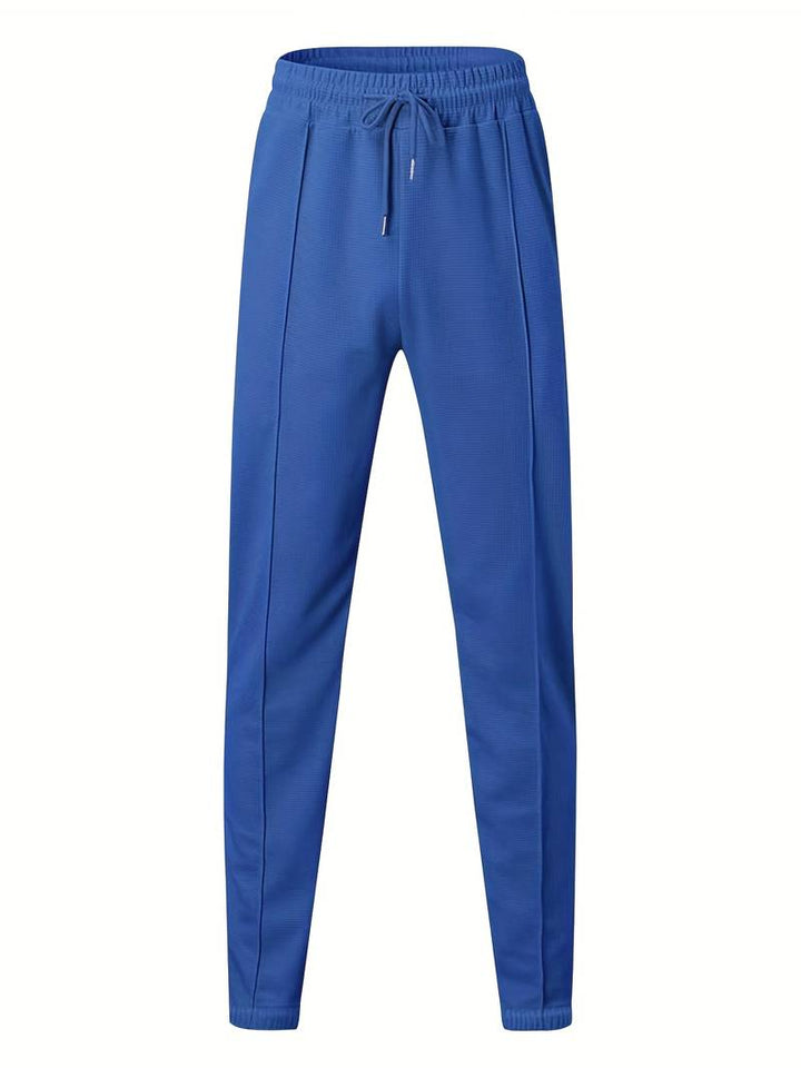 Ensemble pour homme en deux pièces – Ensemble de loisirs et survêtement d'entraînement à col montant à la mode