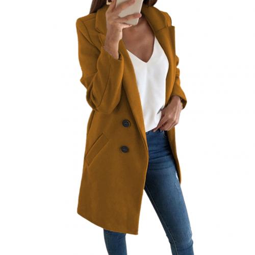 AUROZA – Un élégant long manteau blazer