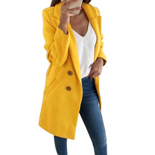 AUROZA – Un élégant long manteau blazer
