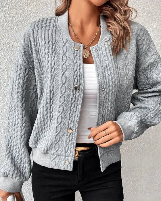Philomena | Stilvoller und eleganter Strickmantel für Frauen