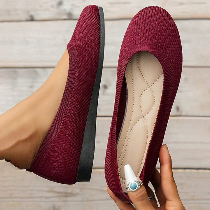 Chaussures plates respirantes