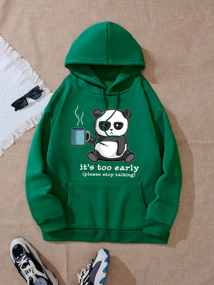 Casual fleece hoodie with hood for women | Perfect for leisure