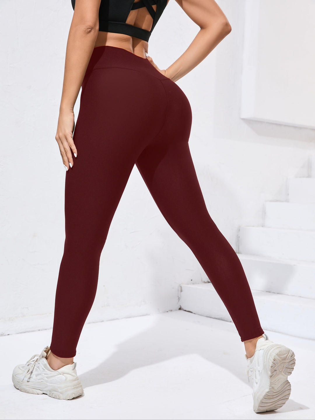 MEGAN | Leggings en polaire d'extérieur de sport premium pour femmes